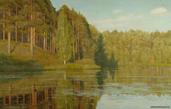 Дмитрий Шмарин. Вечер на озере